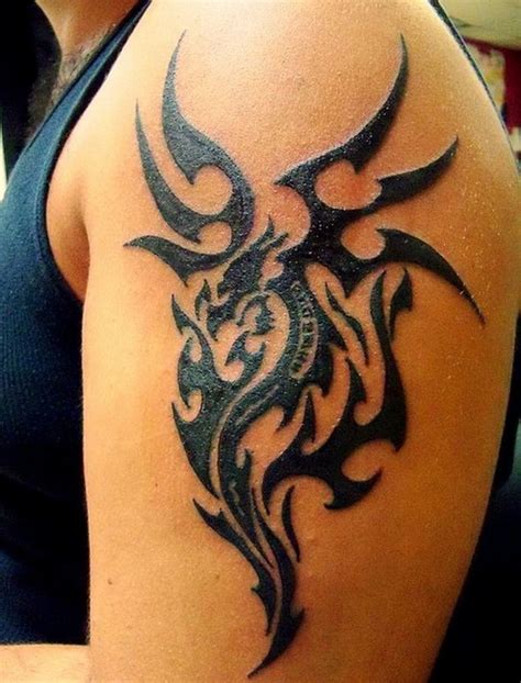 Cool Tattoo Design Ideas | 3d dragon tribal tattoo ideas for men ...