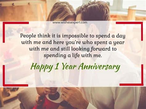 40 Happy 1 Year Anniversary Quotes For Him Or Her