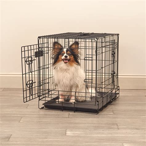 Pet Sentinel Lightweight Dog Crate, Small, 24"L x 17"W x 20"H - Walmart.com