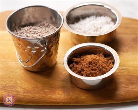 Ragi Puttu Recipe | Healthy Breakfast ideas - Raks Kitchen