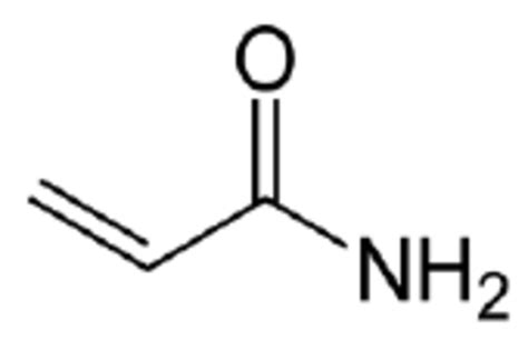 Structure of acrylamide. | Download Scientific Diagram