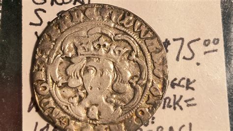 🤓Antique silver Groat coin 1461 collectible #Goldhunter137 - YouTube