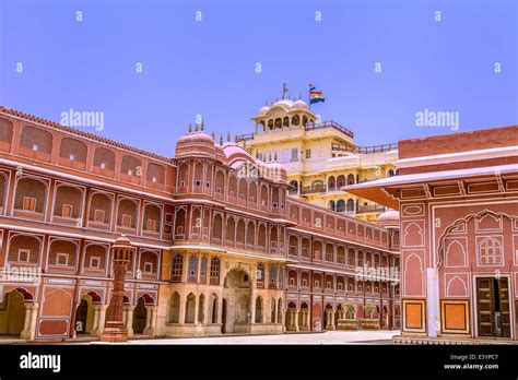 India. Jaipur. City Palace- Palace of the maharaja Stock Photo - Alamy