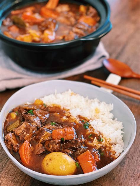 Black Pepper Beef Stew - Tiffy Cooks