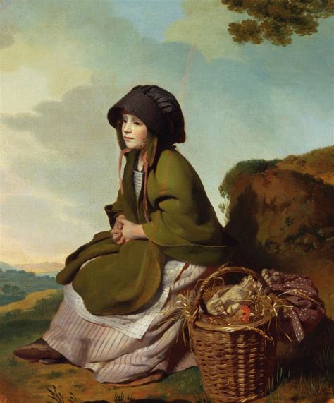 Women in Art 1700's Henry Walton The Market Girl | 18th century ...