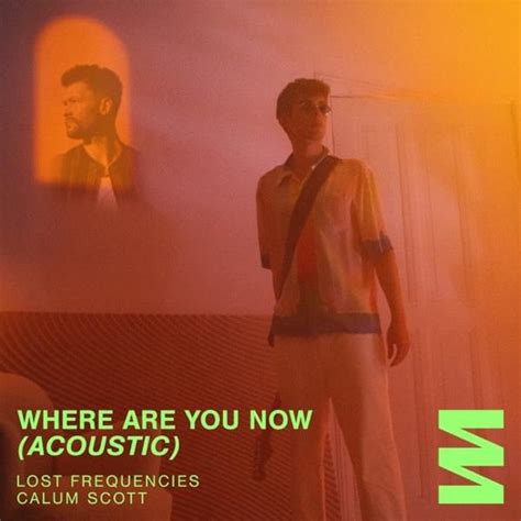 Lost Frequencies & Calum Scott – Where Are You Now (Acoustic) Lyrics ...