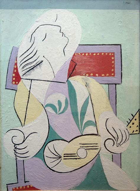 Young Woman with Mandolin 1932 | Pablo Picasso Spain, 1881-1… | Flickr