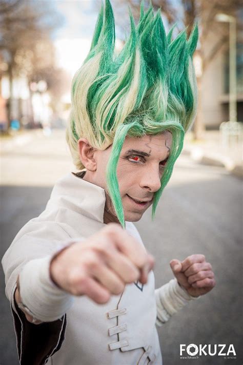 cosplay dr stone " senku " | Hair wrap, Cosplay, Hair styles