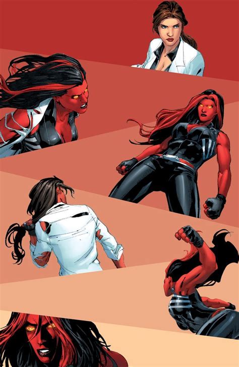 “I bring the b e a t i n g to you.” Betty Ross — Red She-Hulk #58 - Top ...