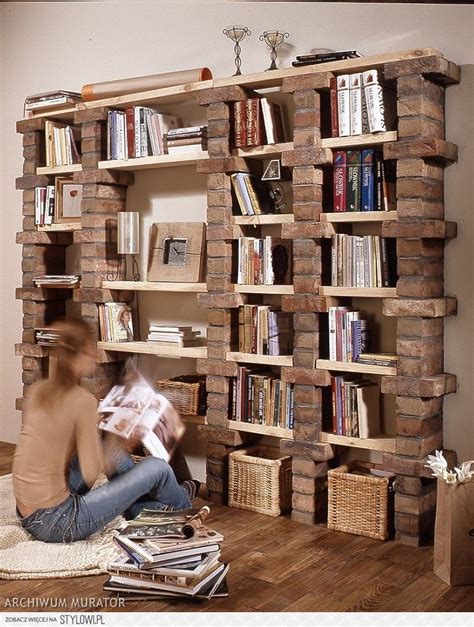 Regal mit Steinen selber bauen | Bookshelves diy, Diy bookshelf design ...