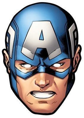 Captain America Mask, Captain America Party, Captain America Birthday ...