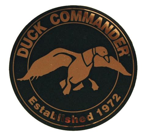 Duck Commander Logo Decal Round Circle