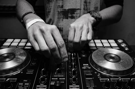 Free Images : disc jockey, electronics, deejay, audio equipment, mixing ...