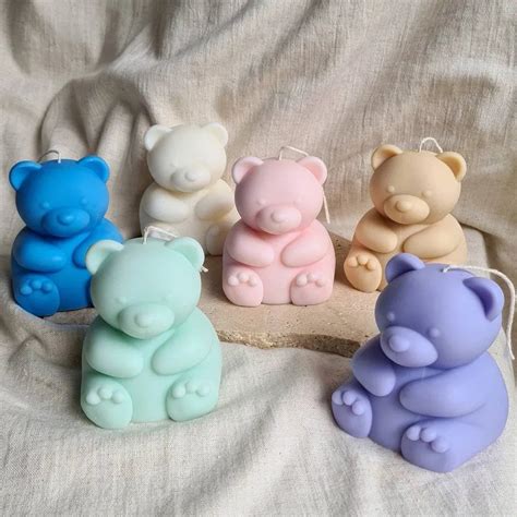 Big Teddy Bear Candle Mold – Artsila