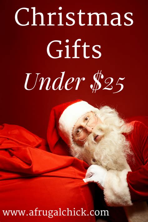 Christmas Gifts Under $25