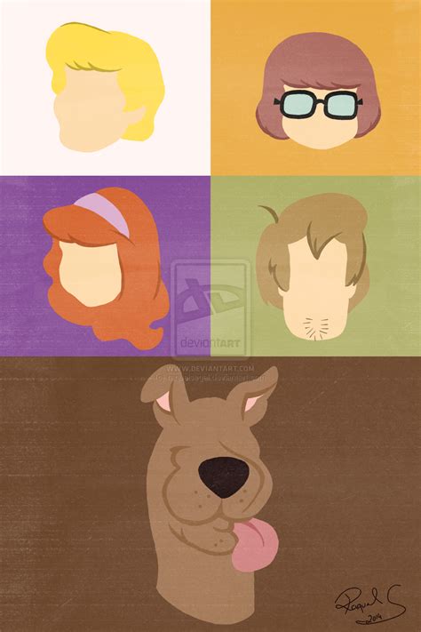 Desenho: Scooby-DooPersonagens: Fred Jones, Daphne Blake, Salsicha ...