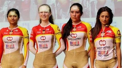 'Naked' team cycling kit defended by Colombian rider - BBC Sport