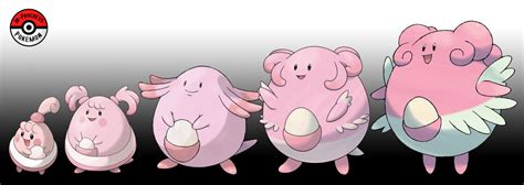 440 - 242 Chansey Line by InProgressPokemon on DeviantArt