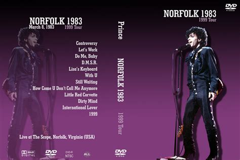 PRINCE 1999 TOUR 5 dvdr set (Minneapolis, Houston, Norfolk, Lakeland ...