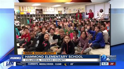 Good morning from Hammond Elementary School! - YouTube