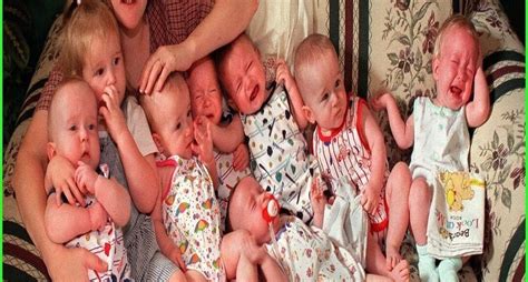 A mother gives birth to 7 Septuplets, who were abandoned by their ...