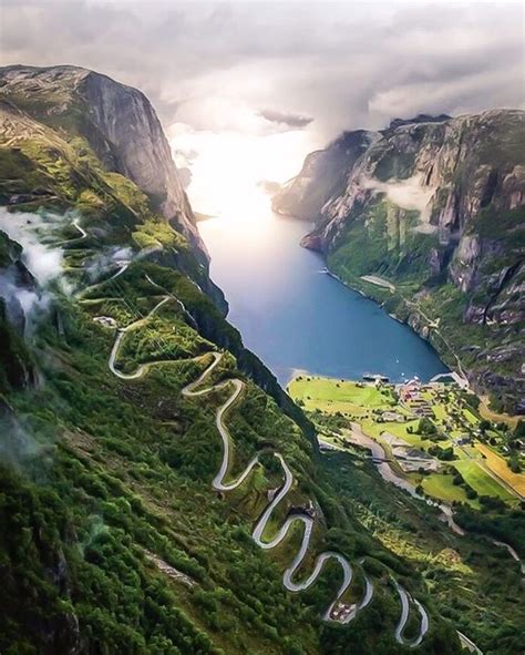 Mountain Roads of Lysebotn, Norway Photo by © @reginejacquelines ...