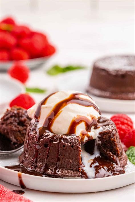 Chocolate Lava Cake - Julie's Eats & Treats