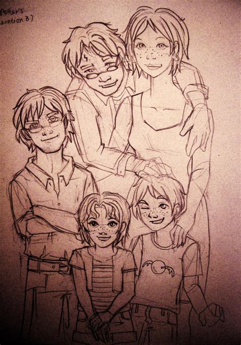 The Potter Family by daidaiiro on DeviantArt