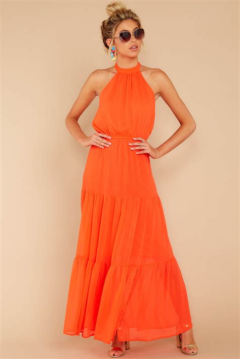 [6+] Orange Casual Dresses | #She Likes Fashion