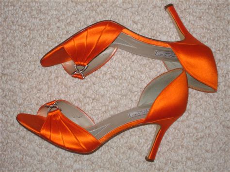 orange heels Orange Wedding Shoes, Fall Wedding Colors, Wedding Heels ...