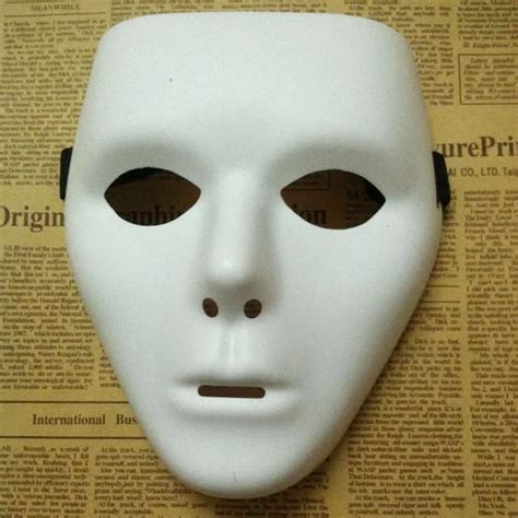 10pcs-lot-New-type-jabbawockeez-mask-dance-PVC-pure-white-mask ...