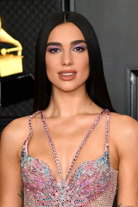 Dua Lipa's Butterfly Versace Dress at the 2021 Grammys | POPSUGAR ...