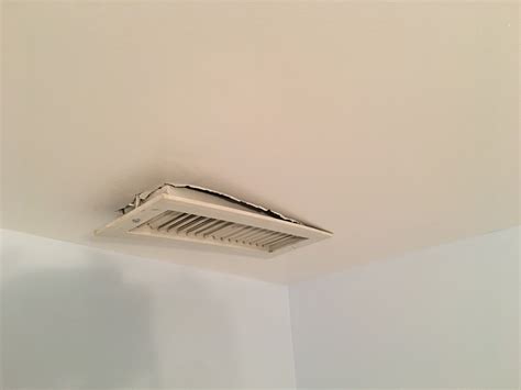 Vent falling out of ceiling. : HomeImprovement