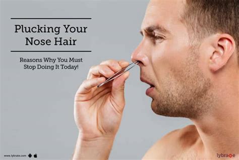 Plucking Your Nose Hair - Reasons Why You Must Stop Doing It Today ...