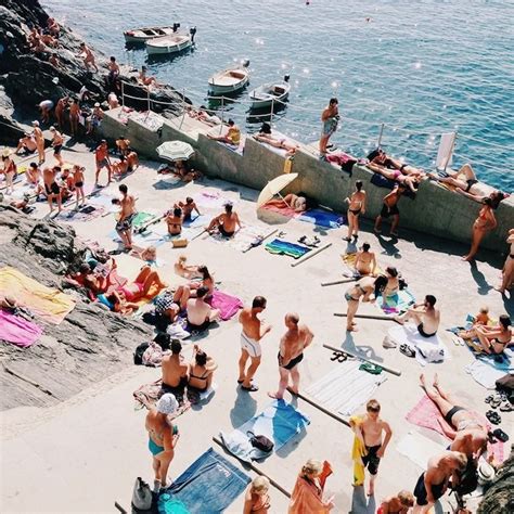 ITALY – Manarola, Cinque Terre coast, Italian Riviera, La Spezia ...