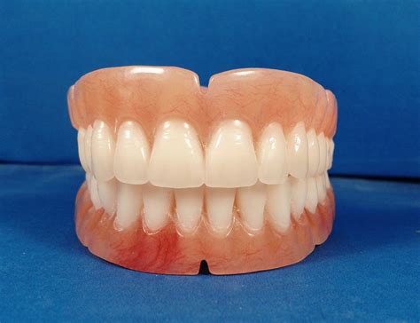 Dentures, Full Set of False Teeth with Hollywood Bleach Shade Teeth ...