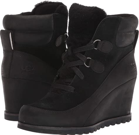 UGG Women's Valory Ankle Boot, Black, Size 9.0 oB6U | eBay