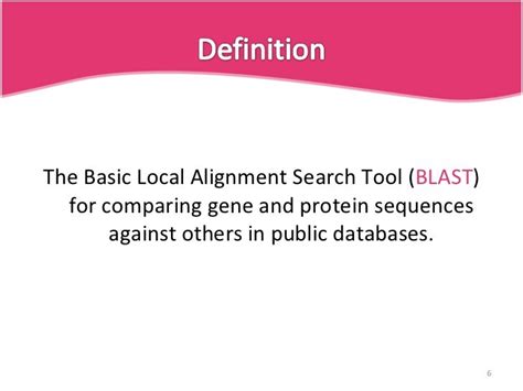 BLAST(Basic Local Alignment Tool)