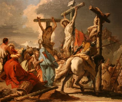 Calvary Painting at PaintingValley.com | Explore collection of Calvary ...