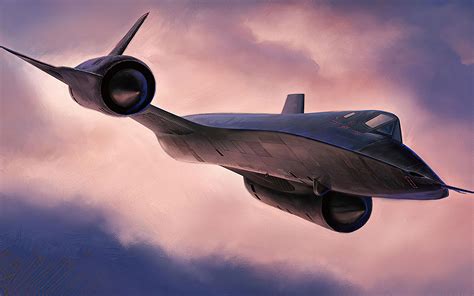 Lockheed Sr 71 Blackbird Reconnaissance Aircraft Military Aircraft ...