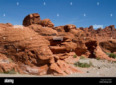 red rock formation geology nature Stock Photo - Alamy