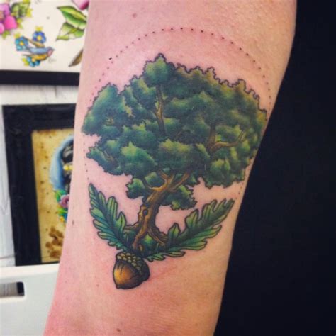 101+ Oak Tree Tattoo Ideas You Need To See!