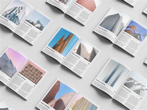 Magazine Pages Psd Mockup | MockupsQ