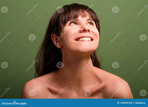 Happy Joyful Delighted Emotion Girl Portrait Stock Photo - Image of ...