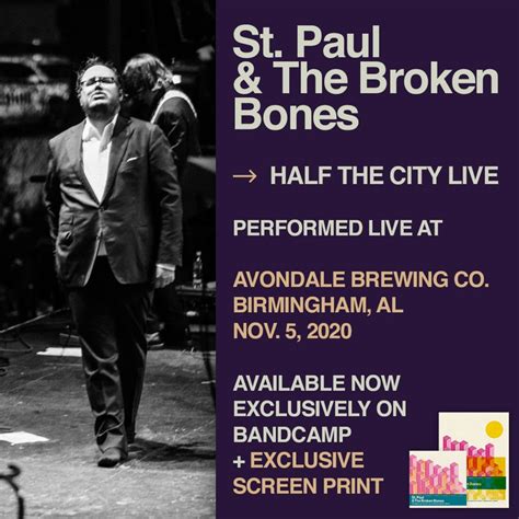 St. Paul and the Broken Bones Tour Dates, Concert Tickets, & Live Streams