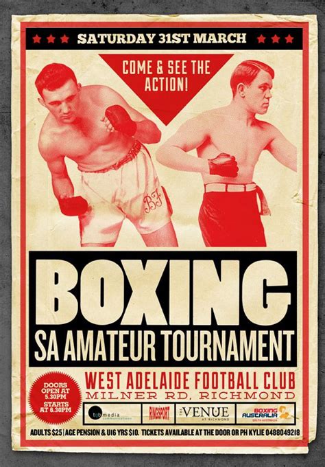 boxing-sa-poster-mar-31-web.jpg (571×820) | Boxing posters, Sport ...