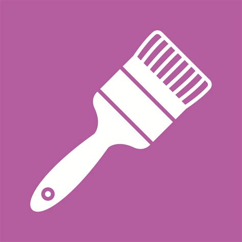 Paint Brush Vector Icon 20207635 Vector Art at Vecteezy