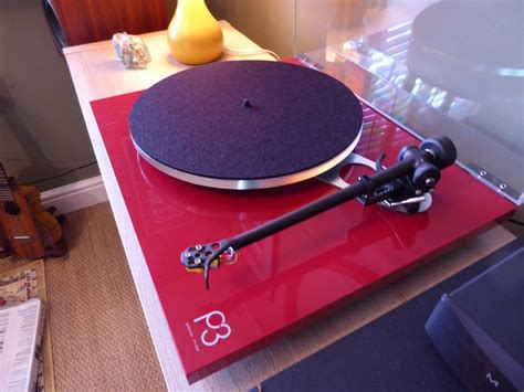 Rega Planar 3 Turntable (Red) + Exact cartridge, Neo power supply, VGC ...