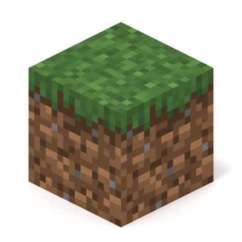 Minecraft Dirt Grass Block Background