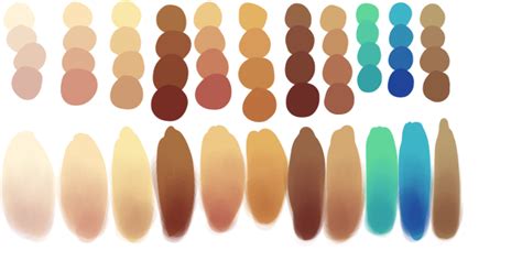 Skin Tones by TRICKof-theMIND | Cores de pele, Paleta de cores de pele ...